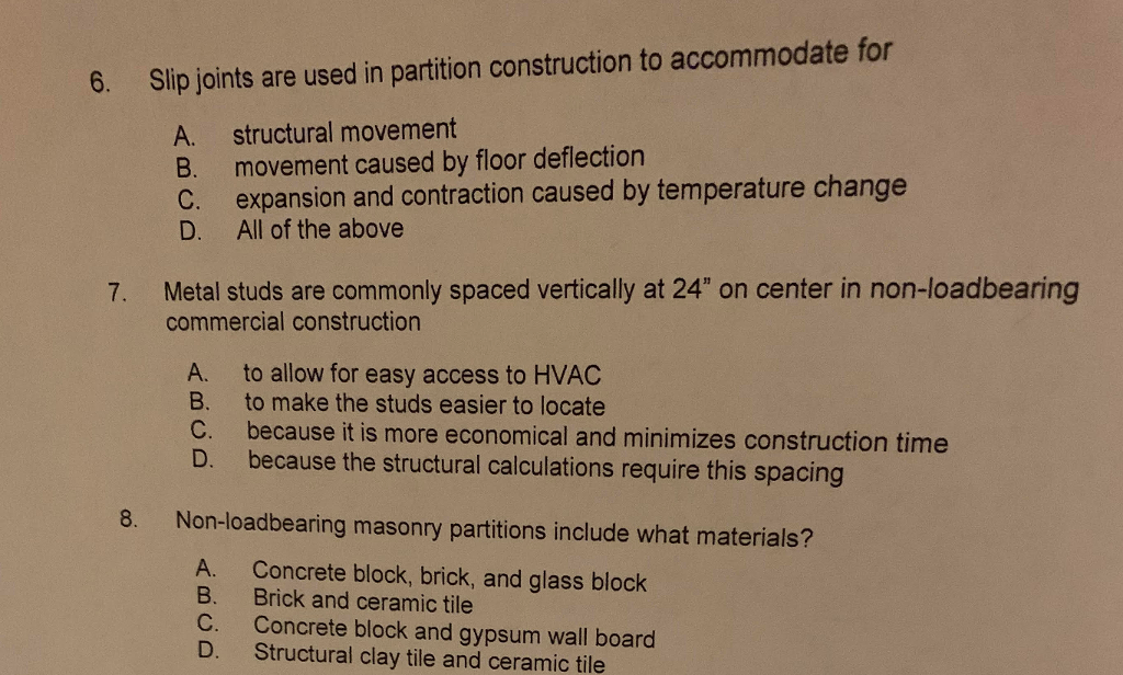 Out Of Level Floors Deflection Standards Team Engineering