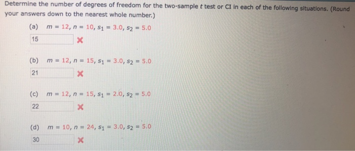 Solved Determine The Number Of Degrees Of Freedom For The Chegg Com