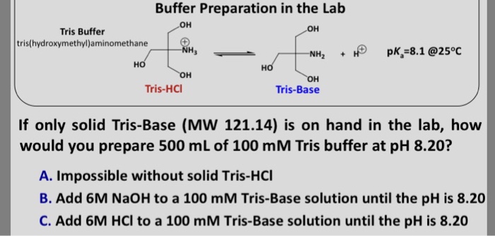 Tris Hcl Buffer Ph 8 Recipe | Besto Blog