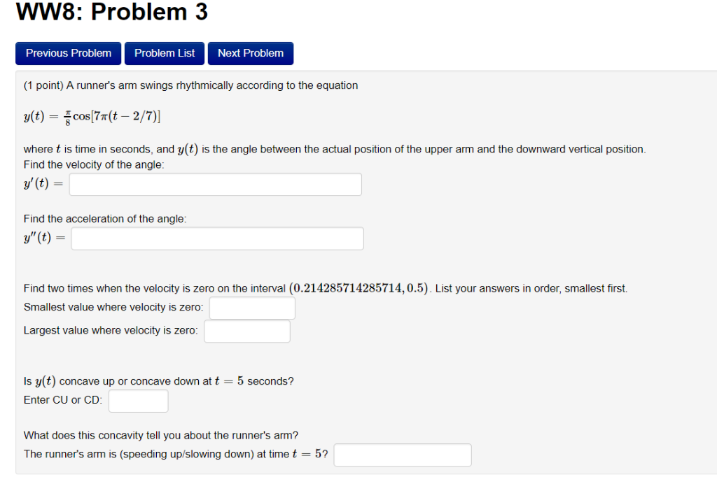 Solved Previous Problem Problem List Next Problem 1 Point