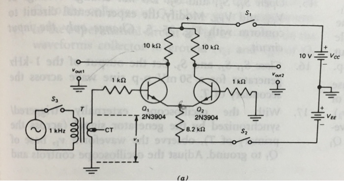 Solved L In The Experimental Single Ended Da Fig 25 8 Chegg Com
