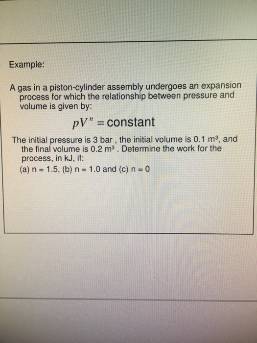 A Gas In A Piston Cylinder Assembly Undergoes An Chegg 
