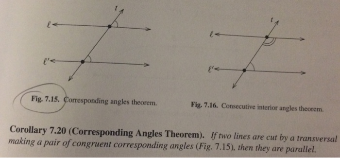 Solved Prove Corollary 7 20 Hint Use The Vertical Angle