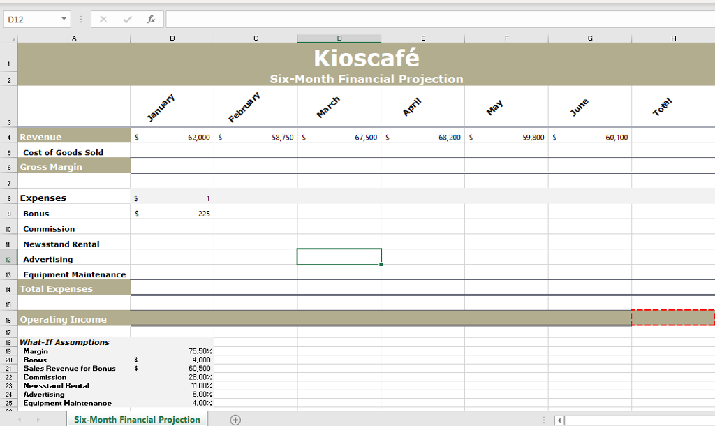 using the attached microsoft excel worksheet cond financial projections