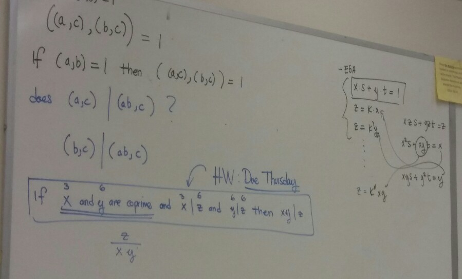 Solved Using Bezout S Theorem How Do I Prove The Followi Chegg Com