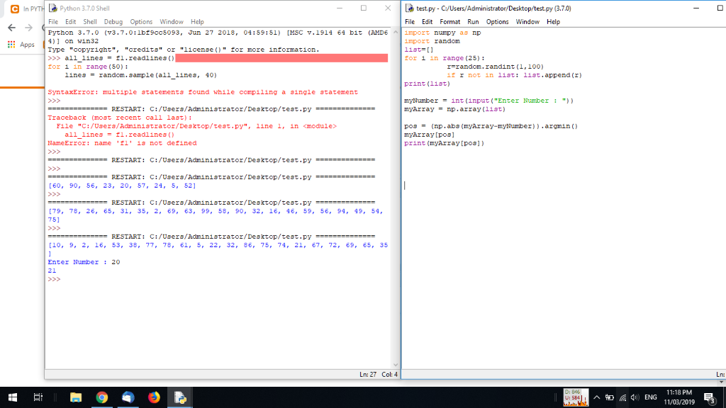 Solved Python Write Program 1 Creates List 25 Numbers Different 2 Takes User Input Number Determi Q