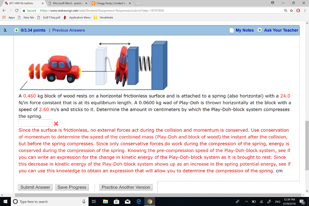 Solved A Epi Hw13b Ballistic X E D Microsoft Word Practic A Epi Hw13b Ballistic X E D Microsoft Word Practic Chegg Study I Guided S