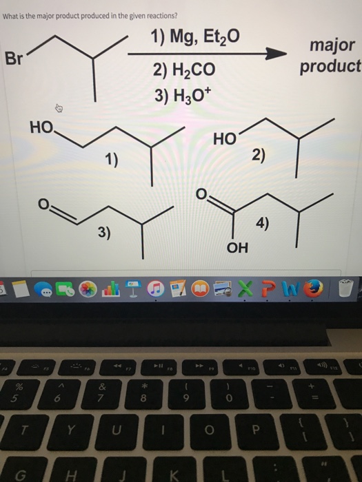 Solved What Is The Major Product Produced In The Given Re Chegg Com