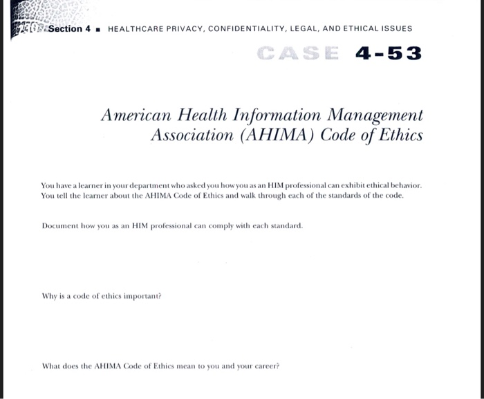 Ethical Leadership And Why Health Information Management