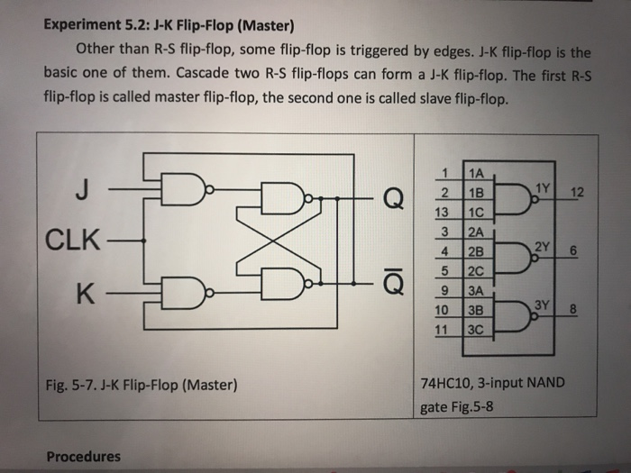 adopt maybe concrete Solved Experiment 5.2: J-K Flip-Flop (Master) Other than R-S | Chegg.com