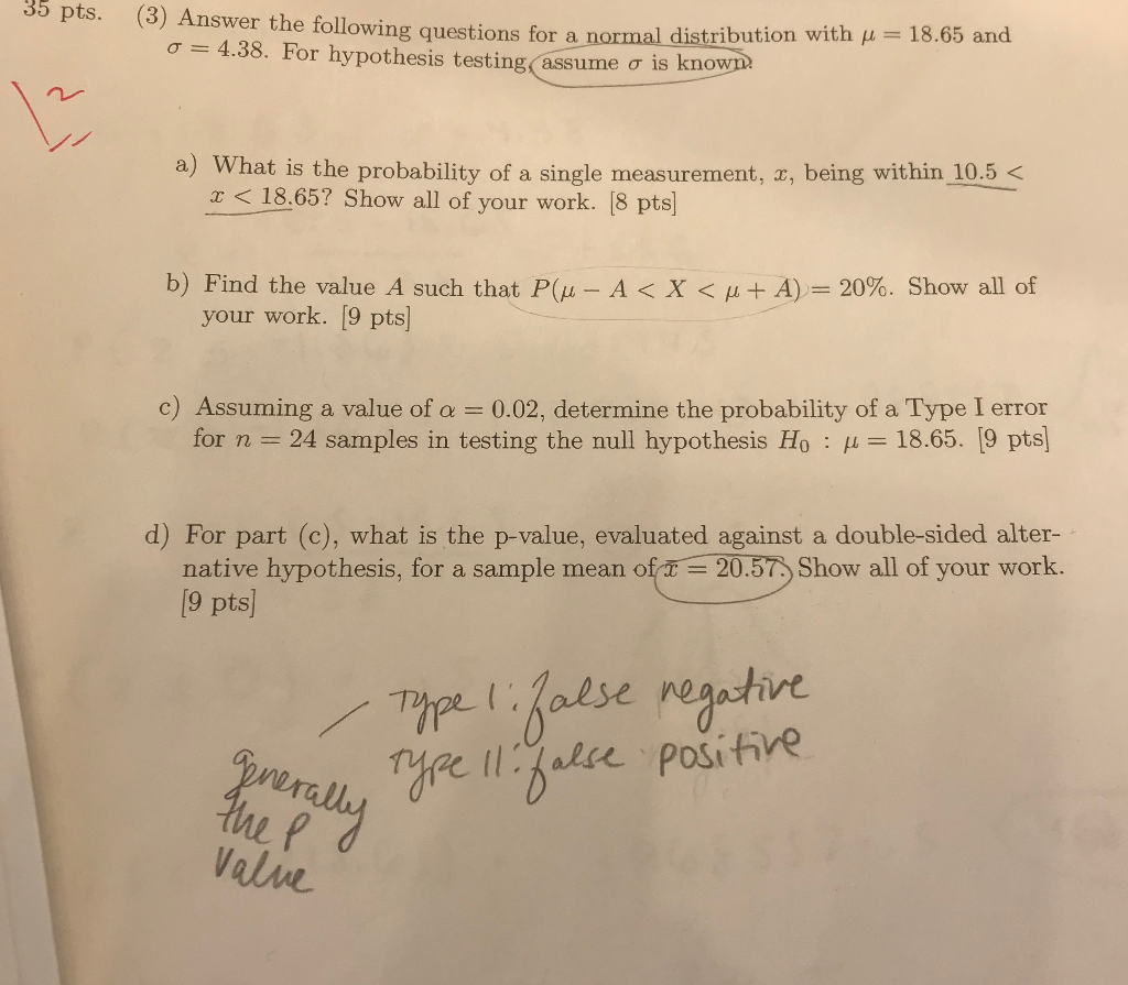 Solved 35 Pts 3 Answer The Following Questions For A N Chegg Com