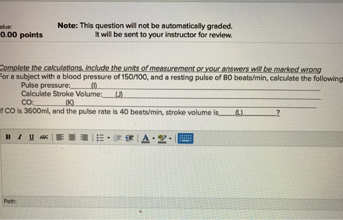 Solved Complete The Calculations Include The Units Of Chegg Com