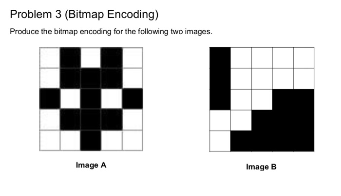 Solved Problem 3 Bitmap Encoding Produce The Bitmap Enc