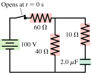 Opens at 0s
60Ω
1012
100 V
4012
2.0 μF