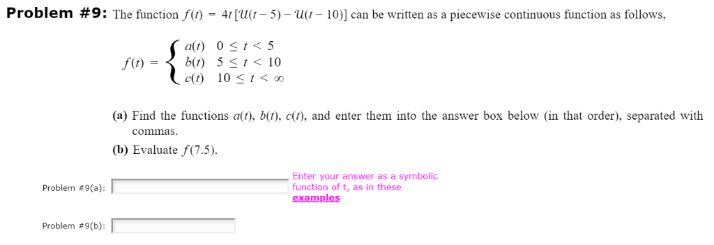 Solved Problem 9 The Function R 4 Uu 5 Uu 101 C Chegg Com