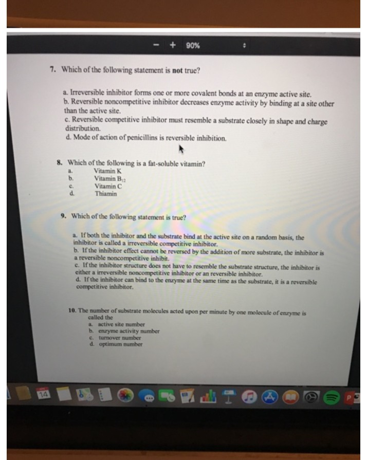 Solved +90% 7. Which Of The Following Statement Is Not True? | Chegg.com Solved +90% 7. Which Of The Following Statement Is Not True? | Chegg.com