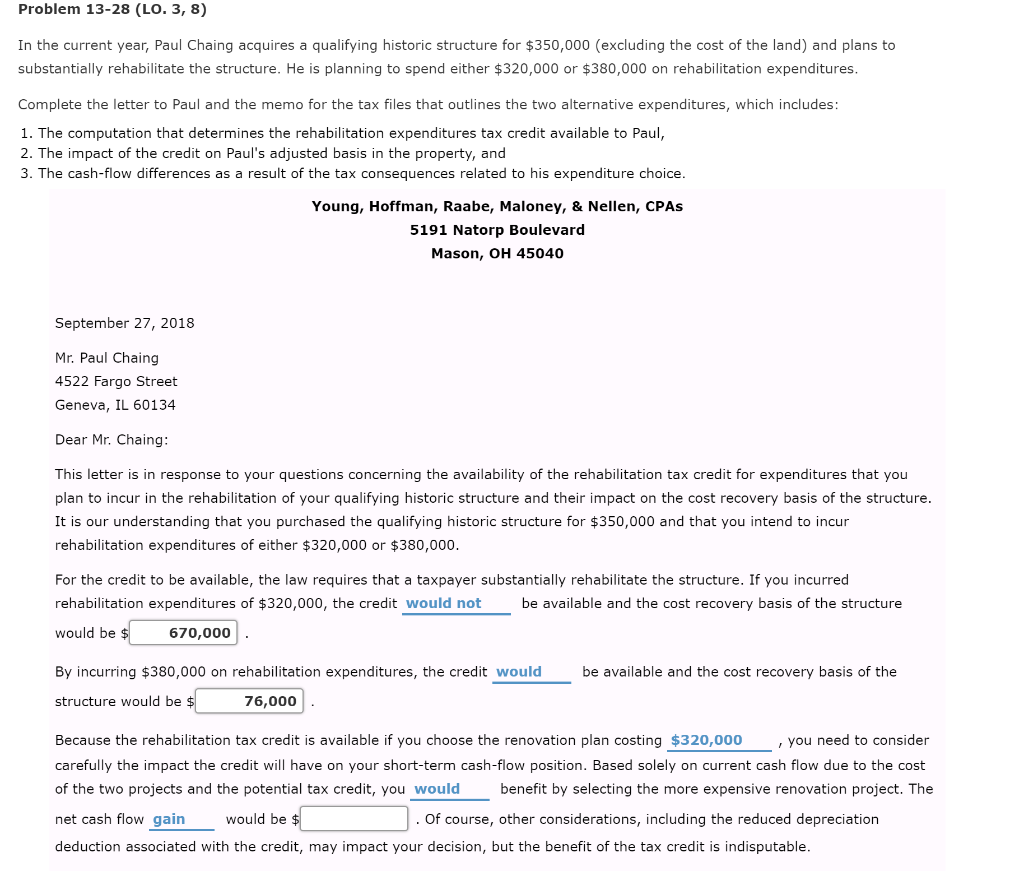 Memo Outlines Education Dept Plans To >> Solved Problem 13 28 Lo 3 8 In The Current Year Paul Memo Outlines Education Dept Plans To >> Solved Problem 13 28 Lo 3 8 In The Current Year Paul