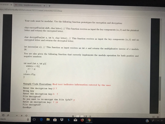 Solved We Need This In C Programming Not C Or Java Plea Chegg Com