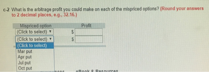 Solved Use The Option Quote Information Shown Here To Ans Chegg Com