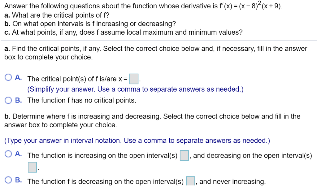 Solved 2 Answer The Following Questions About The Functio Chegg Com