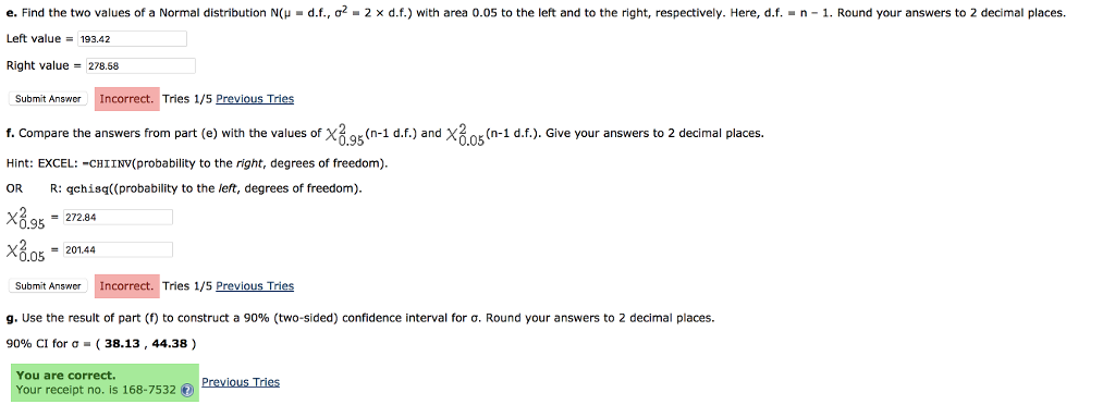 Solved A Random Sample Of Size N 237 From A N M S2 Di Chegg Com