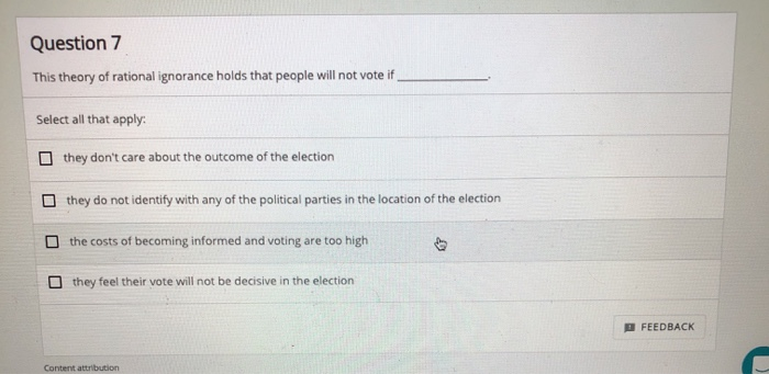 Solved Question 5 Assume A Market Is Currently At The Equ