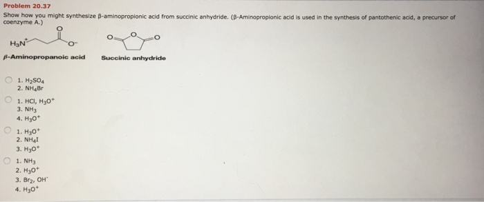 Solved Problem 37 Show How You Might Synthesize Ss Am I Chegg Com