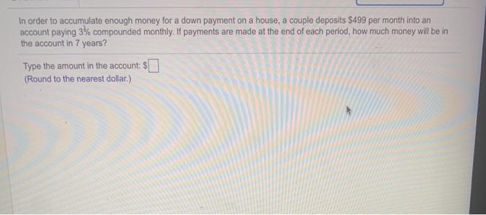 how much is enough for a down payment on a house