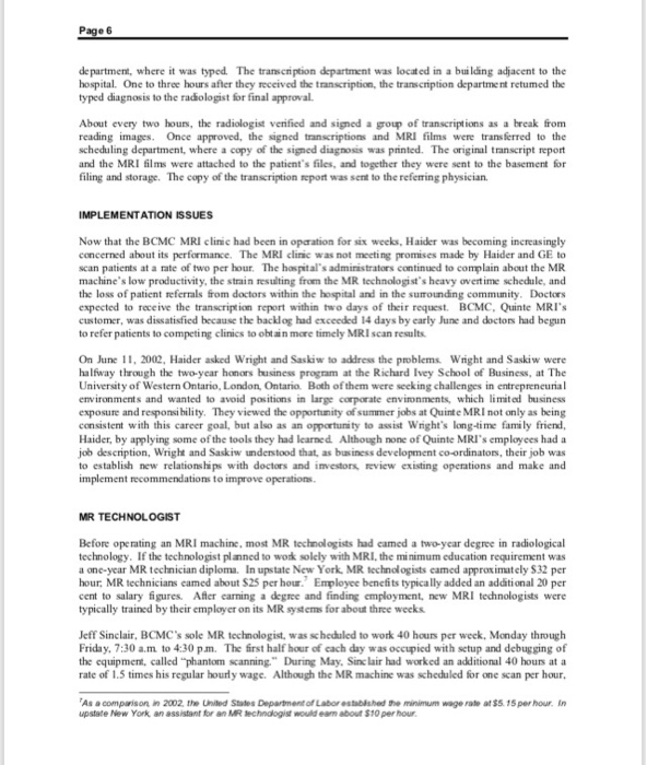 Quinte mri case essay examples picture
