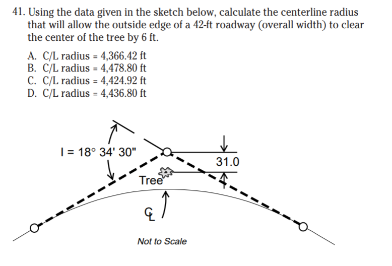 Solved 41 Using The Data Given In The Sketch Below Chegg Com