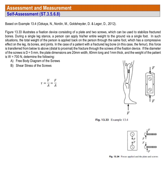 Solved Assessment And Measurement Self Assessment St 3 5 Chegg Com