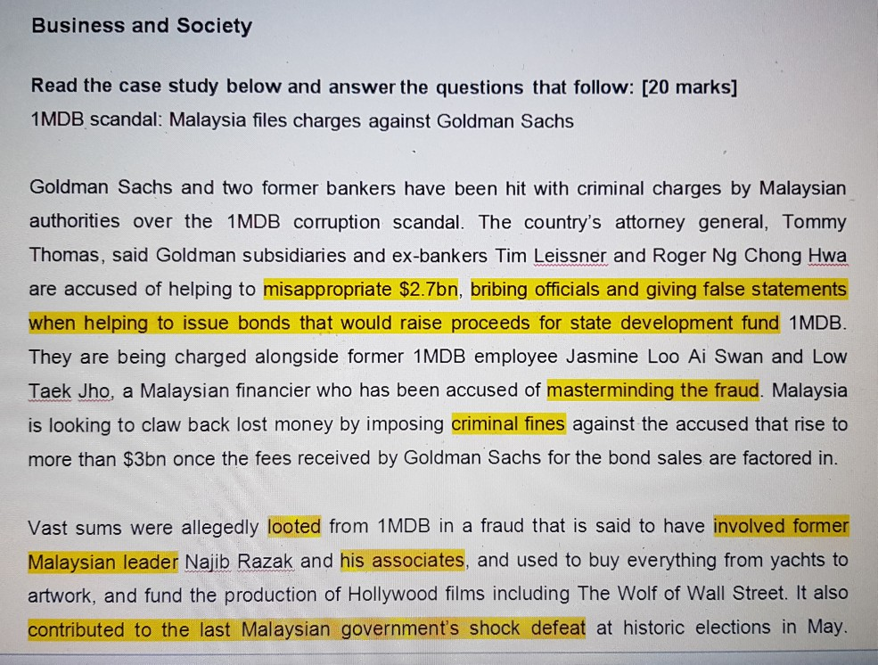 1mdb goldman sachs picture