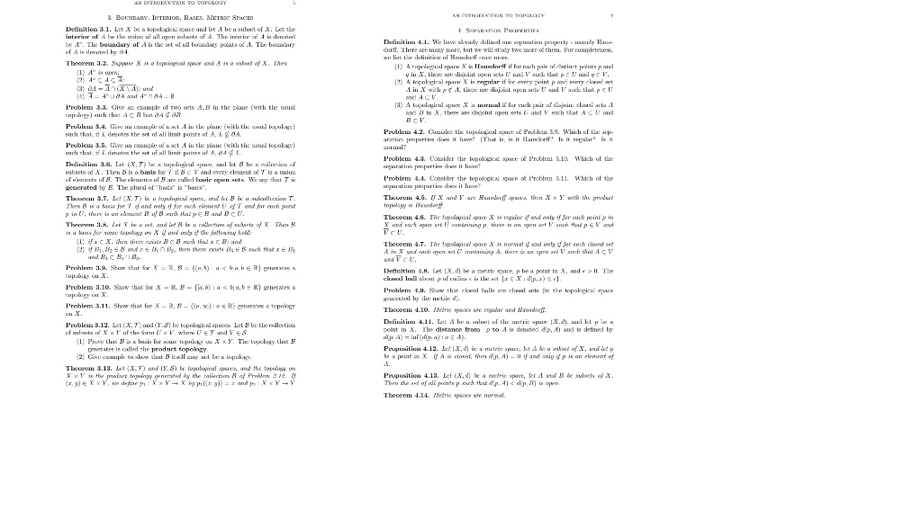 Dediitio 3 1 Let X Be A Topakgieaspace And Let L Be Chegg Com