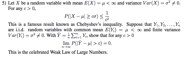 Solved 5 Let X Be A Random Variable With Mean E X M Chegg Com