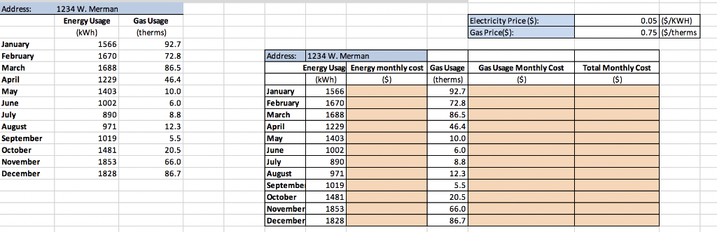 Solved Record A Macro Code To Produce Energy Monthly Cost Solved Record A Macro Code To Produce Energy Monthly Cost Chegg