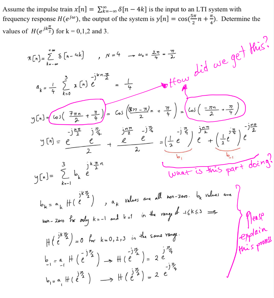 Solved Can You Please Explain The Solution To This Answer Chegg Com