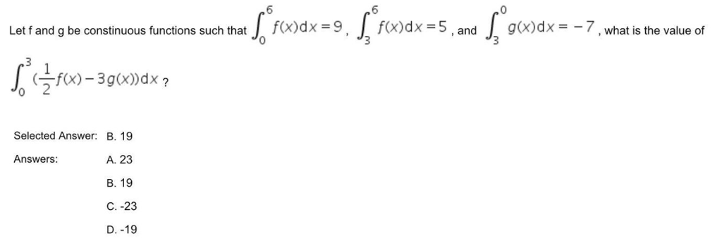 Solved 6 Let F And G Be Constinuous Functions Such That J Chegg Com