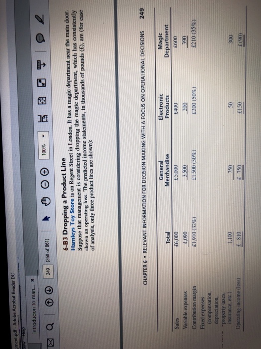Introduction To Management Accounting Horngren Sundem