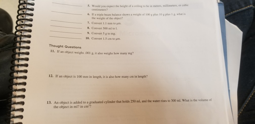 Solved 5 Would You Expect The Height Of A Ceiling To Be