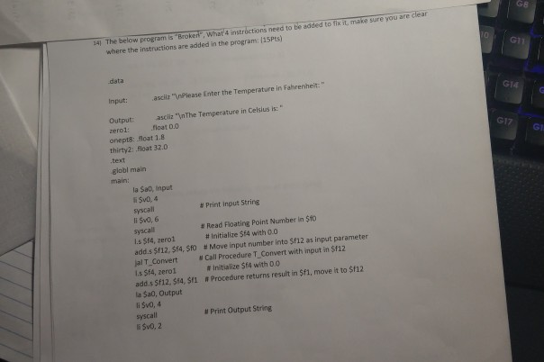 GB nakesure youare clear 4.The belov program sBroker what4 instr ctions need tobeadded tom where the instructions are added