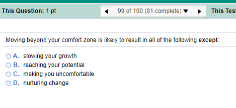 Solved This Question 1 Pt 99 Of 100 81 Complete This