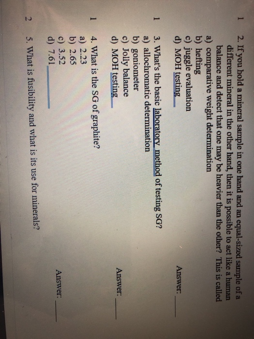 Solved 7 26 List Six Types Of Non Metallic Lustre With