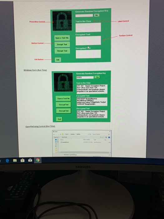 tabel Centrol Text in the Cer