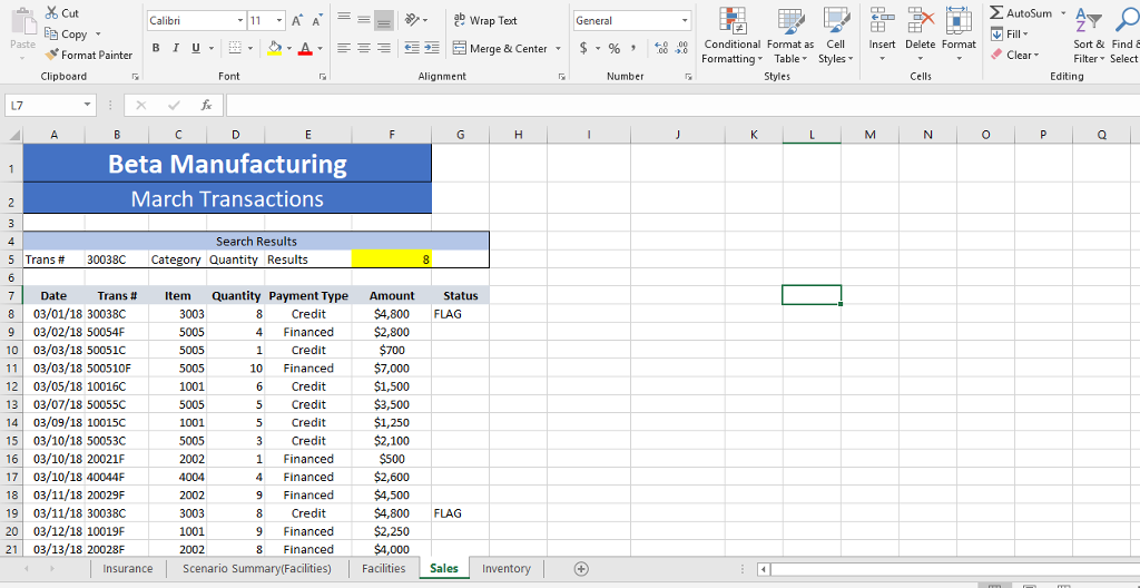 Solved Autosum A Fill Clearfilter Select Cut Calibri Wrap Chegg Com