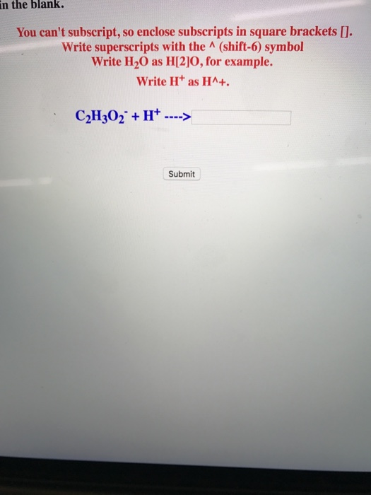 Solved You can&rsquo;t subscript, so enclose subscripts in square 