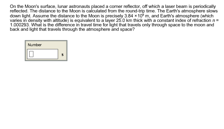 On The Moon S Surface Lunar Astronauts Placed A Chegg 