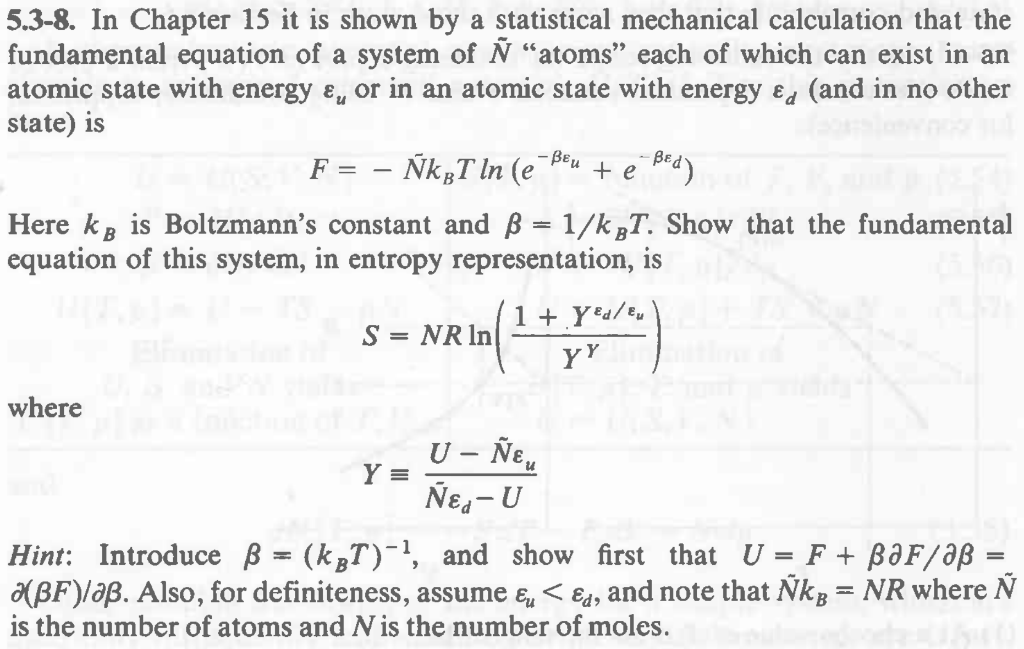 Solved 5 3 8 In Chapter 15 It Is Shown By A Statistical Chegg Com