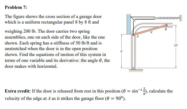 Solved Problem 7 The Figure Shows The Cross Section Of A