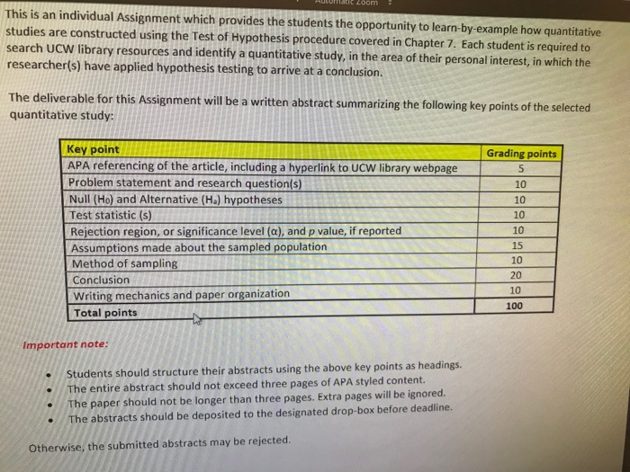 This Is An Individual Assignment Which Provides Th Chegg Com