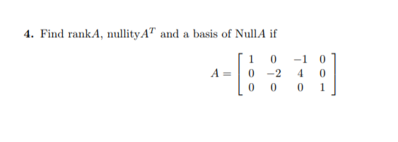 Solved Computational Linear Algebra | Chegg.com